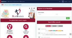 Desktop Screenshot of mapdance.com